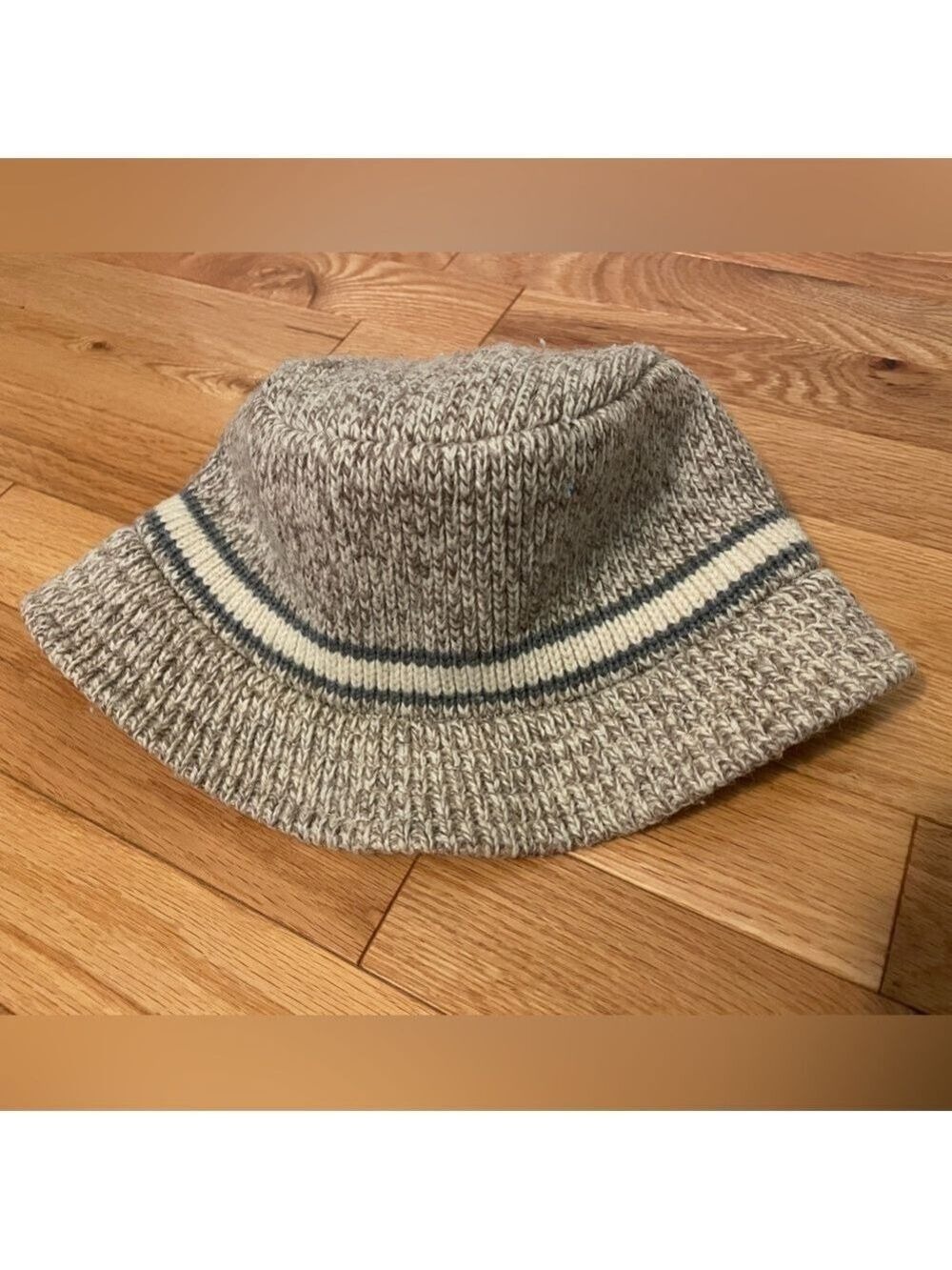 Wigwam Beige Wool Blend Bucket Hat - Picture 2 of 5